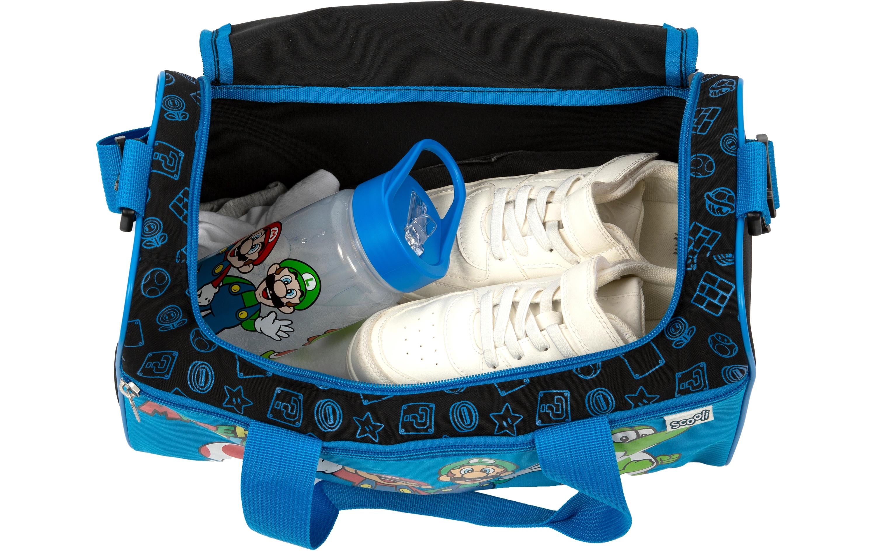 Turnsack Super Mario 8 lSporttasche oder Reisetasche für Kinder