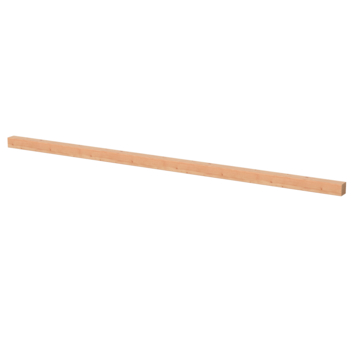 Tuinpaal vierkant Douglas hout geschaafd 8,5 x 8,5 x 300 cm