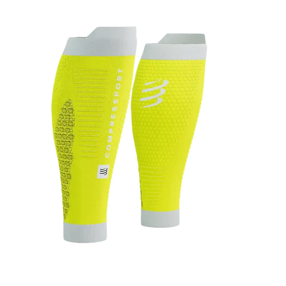 Compressport R2 3.0 Compressie Tubes Geel/Wit