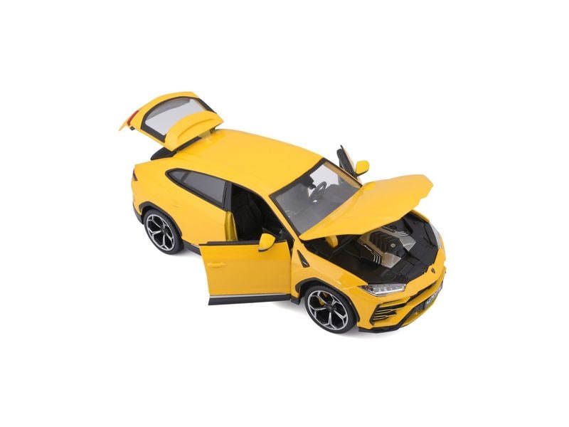 BBurago Lamborghini Urus Gelb 1:18 Sammlermodell im Massstab 1:18