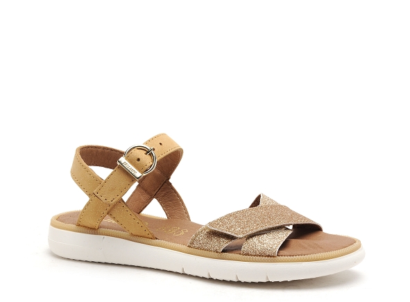 Bellamy nu pieds enfant fille cuvac or