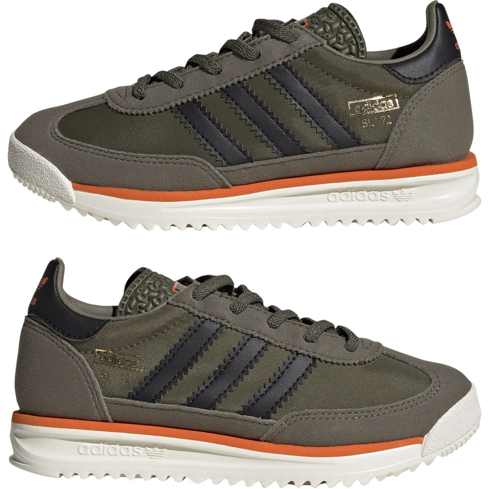 Køb adidas Originals Olive Strata/Core Black/Pure Orange Sl 72 Rs El C Sneakers