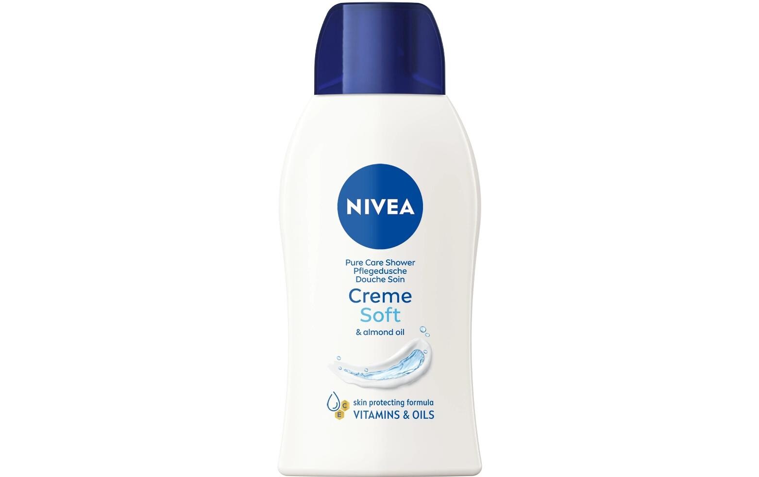 Duschcreme Pflegedusch Creme Soft Mini 50 mlDuschgel mit wertvollem Mandel-Öl pflegt die Haut sanft