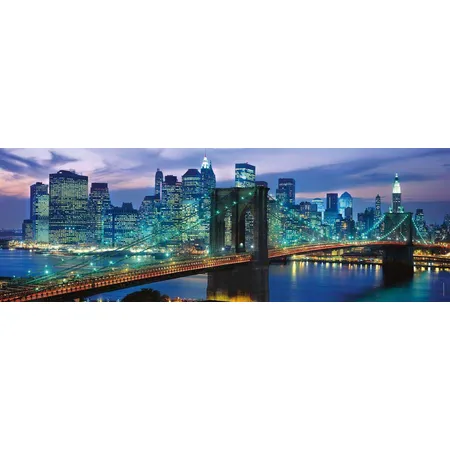 Clementoni Panorama Puzzle Brooklyn Bridge, 1000 Teile