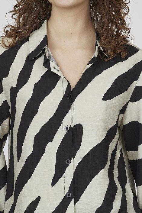 SisterS point zwarte dames blouse