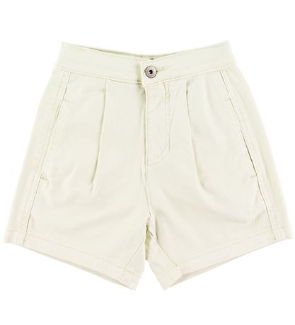 Grønt Shorts - Gitte - Ecru