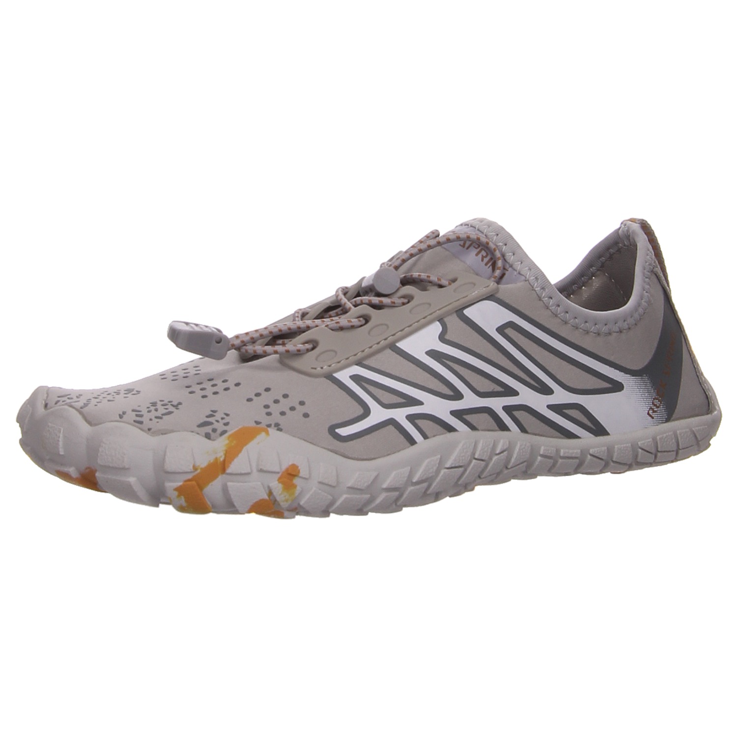 Rockspring Barfußschuh grau grau