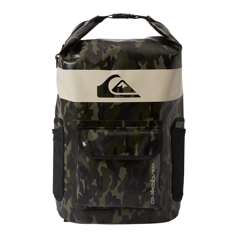 Quiksilver SEA TASH 20L - Sac À dos Homme black camoflage
