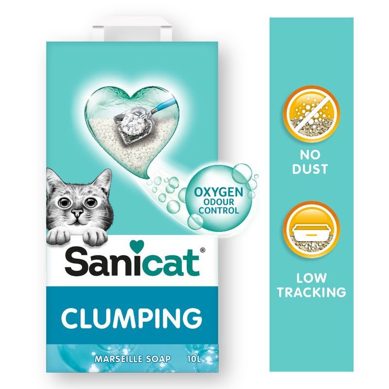Litière agglomérante Sanicat savon de Marseille