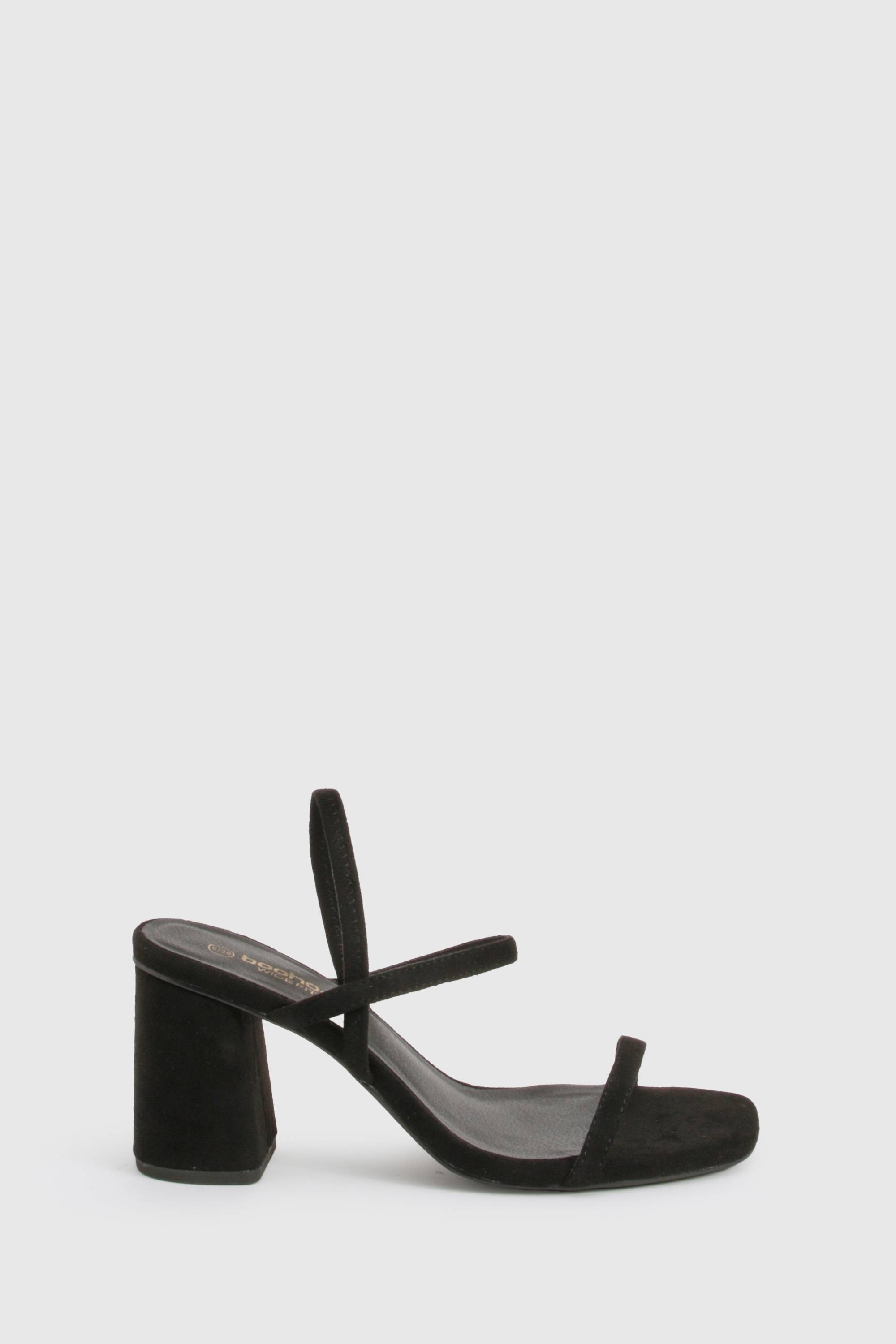 boohoo Talons blocs à large coupe élastiqués en 2 parties