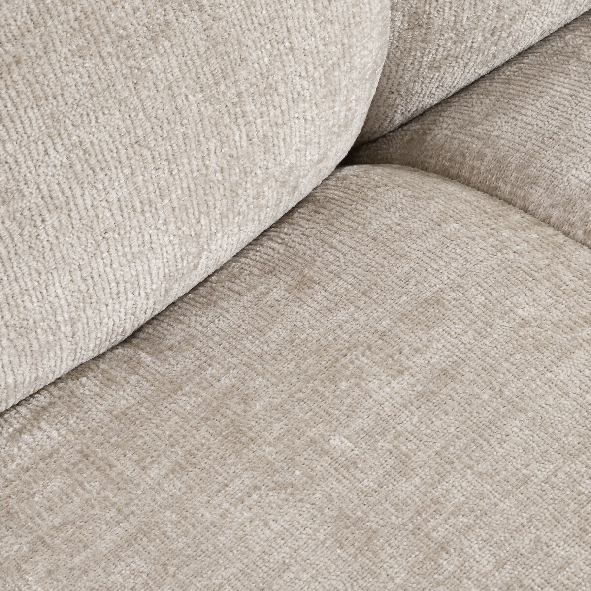 LA REDOUTE INTERIORS<br>Poltrona giratória, veludo grosso, Nuria