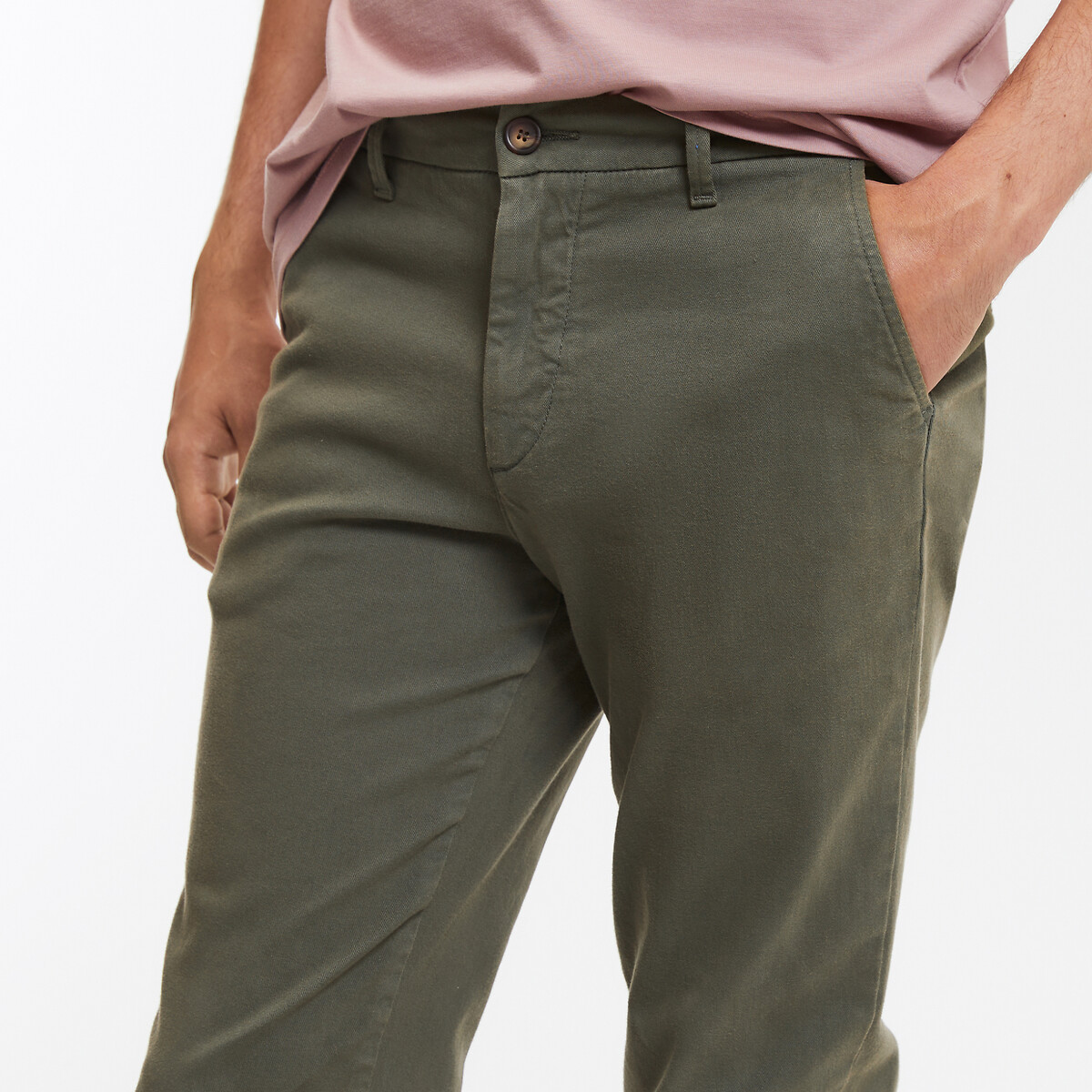 COLEÇÃO LA REDOUTE<br>Calças chino slim