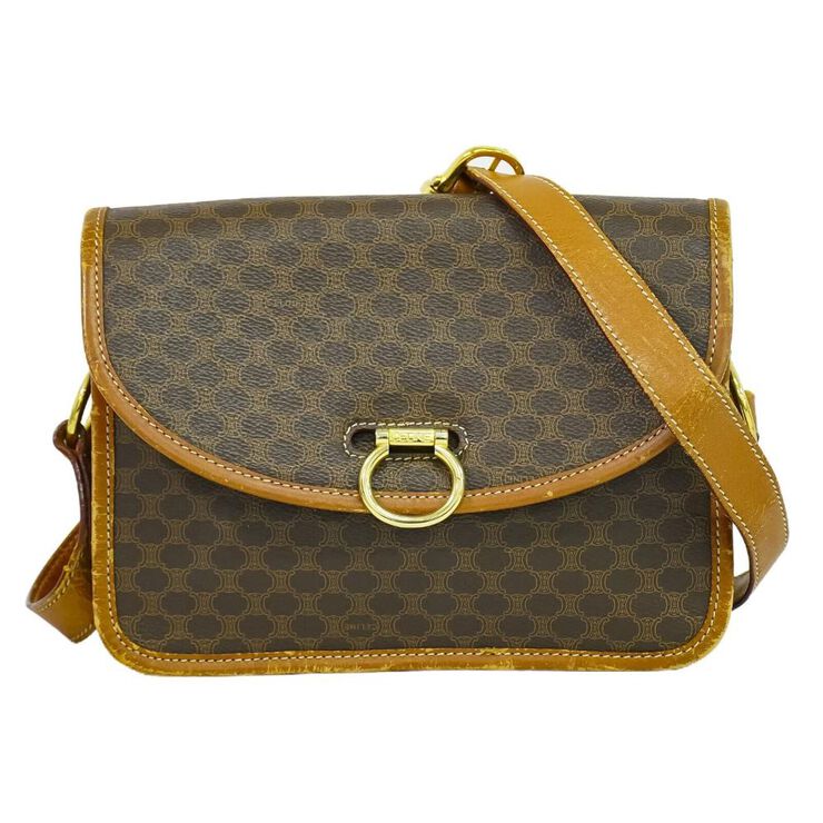 Celine Vintage Celine Crossbody Bag Brown