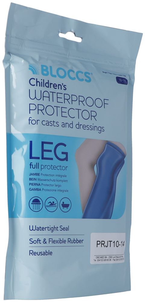 Bloccs Bad und Dusch Wasserschutz für das Bein 43-70 /78cm Kind 1 Stk