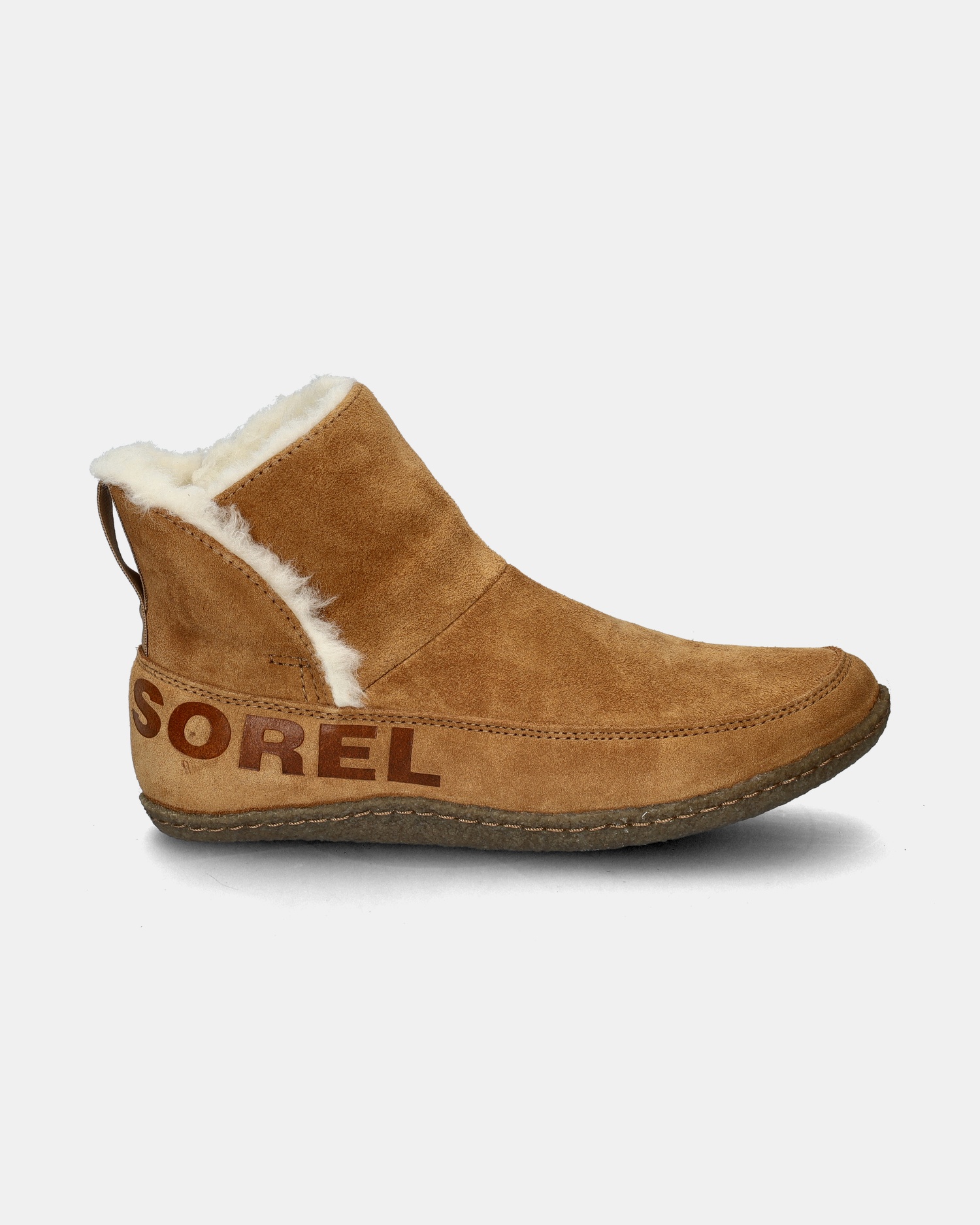 Sorel Nariska Pantoffels  - cognac
