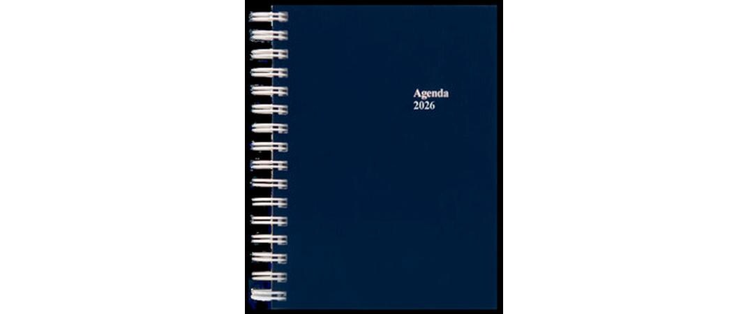 Wochenagenda Business Timer 14.8 x 20.8 cm, 2026, BlauGeschäftsagenda