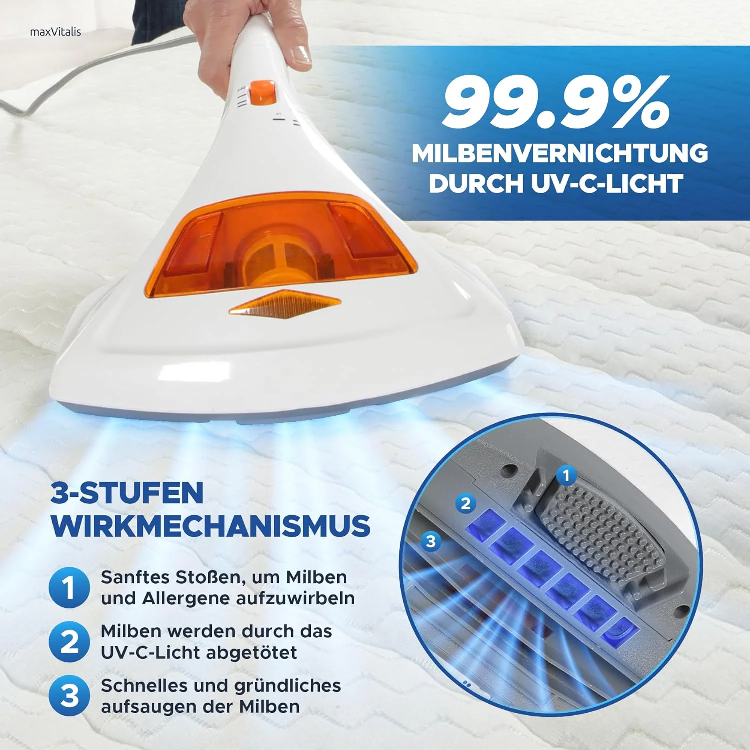 aktimeo Milben-Staubsauger