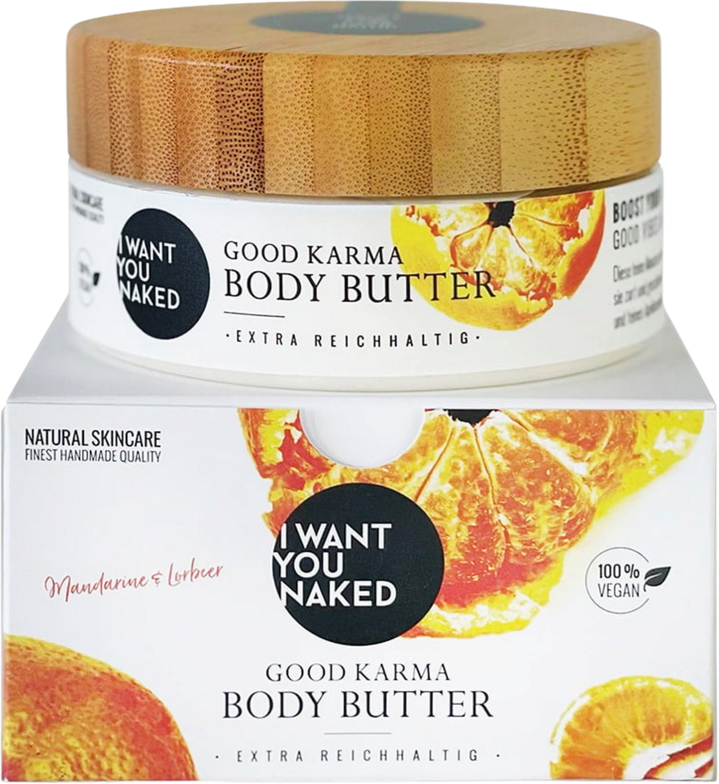 I WANT YOU NAKED  Good Karma Body Butter, 200 ml