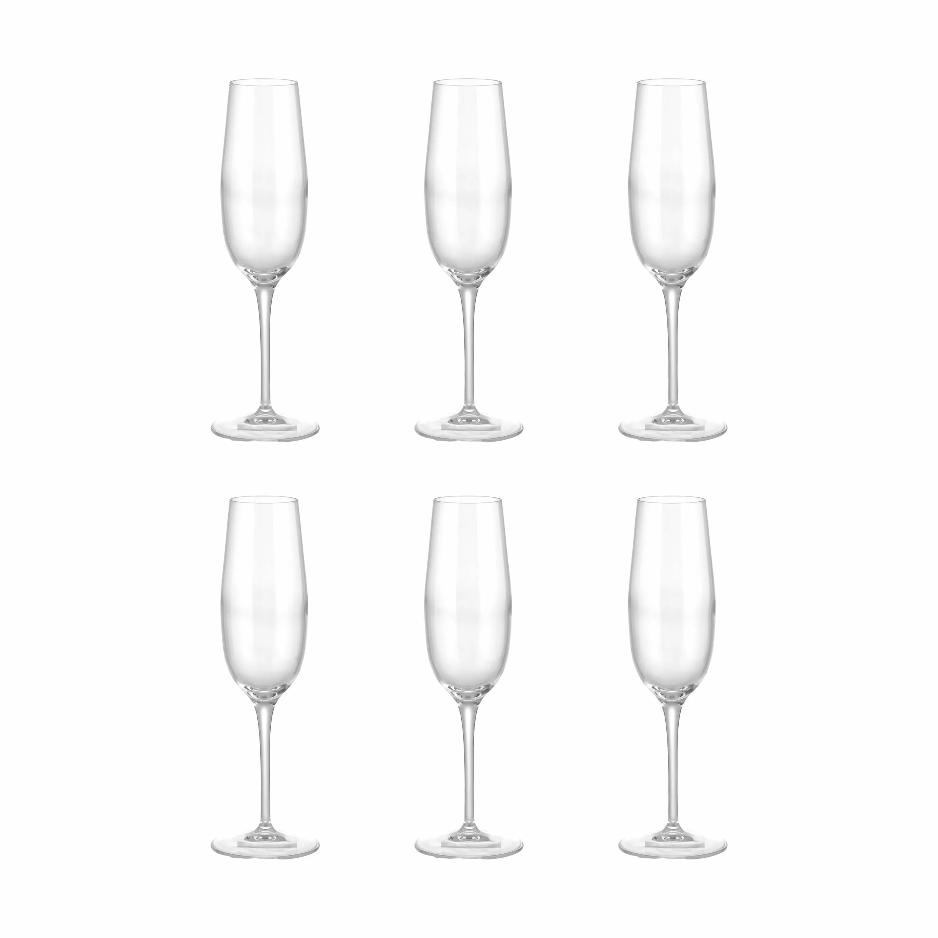 Luigi Bormioli Palace Champagneglas - 6 stk.