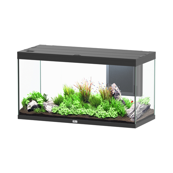 Aquarium équipé Volga 350 Led 2.0 Noir L. 122.5 P. 52.7 H. 65.9cm