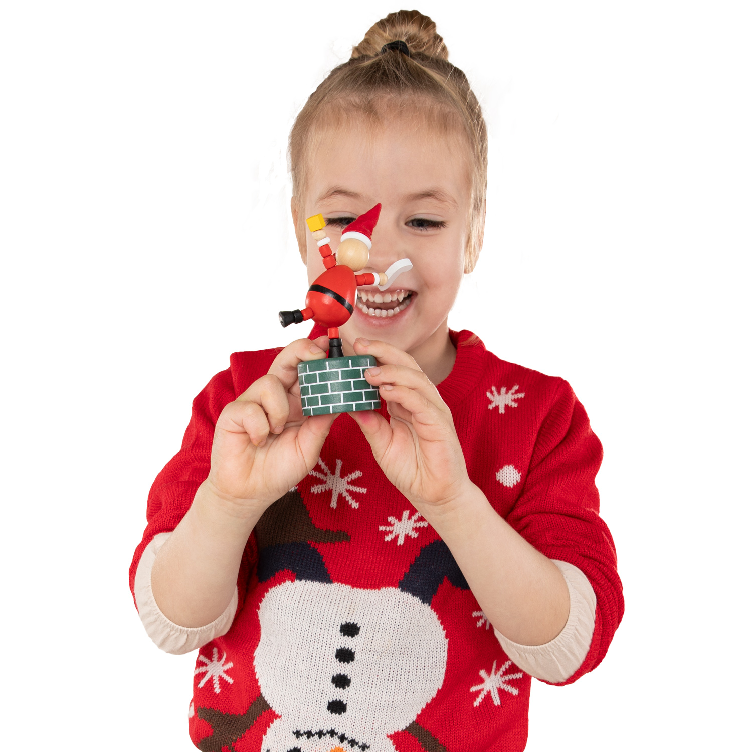 Small Foot - Houten Drukfiguur Kerst