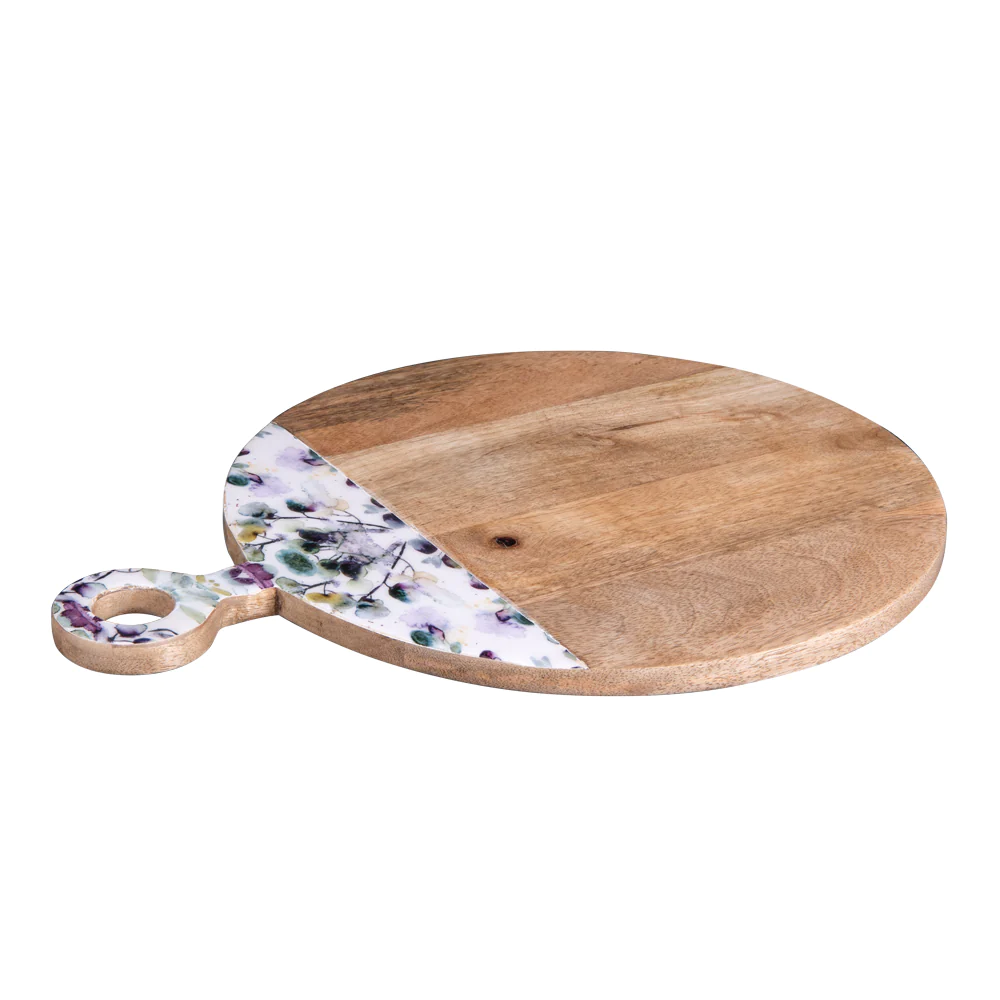 Planche à découper ronde Garden 30,5 cm Table passion