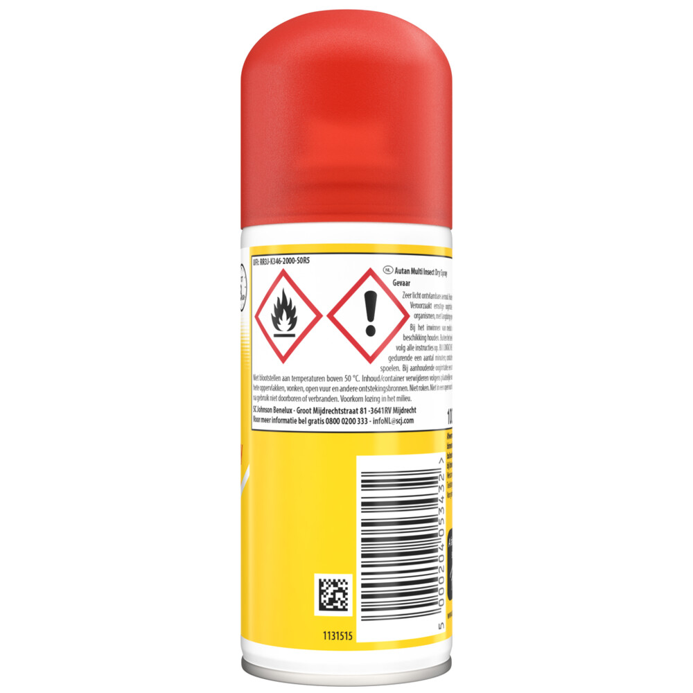Autan Insectenspray Multi Dry Spray100 ml