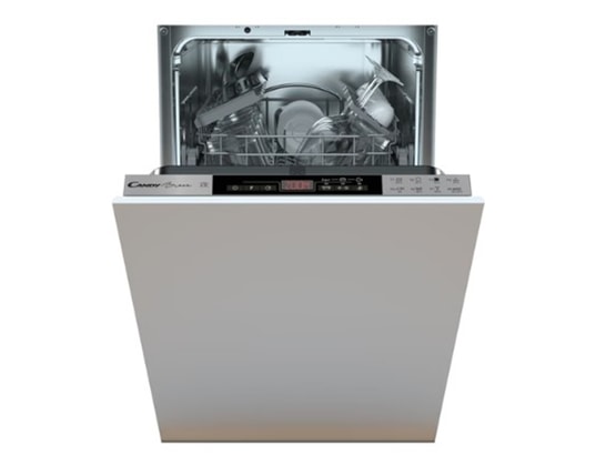 CANDY - Lave vaisselle tout integrable 45 cm CDIH 2T1047, 10 couverts, 8 programmes, 47 db
