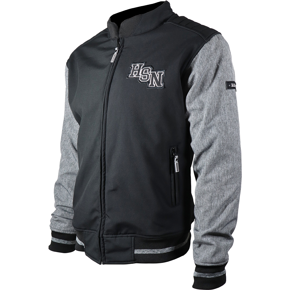 Harisson - Blouson Dodger Noir / Gris
