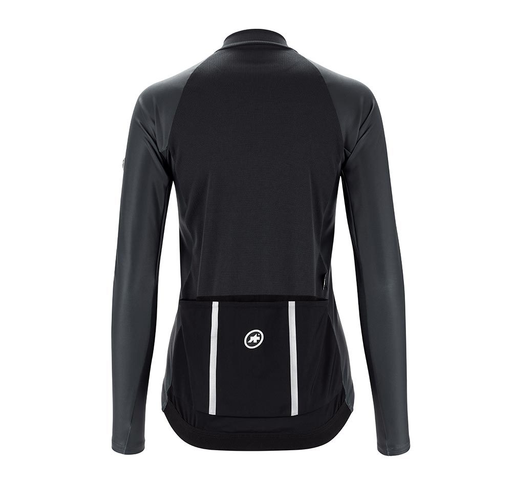 Assos UMA GT Spring/Fall Fietsshirt Lange Mouwen Grijs Dames