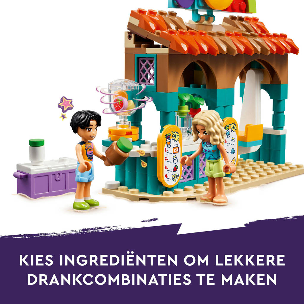 Strand smoothiekraam, Rollenspel Speelgoed voor Kinderen met Poppetjes 42625