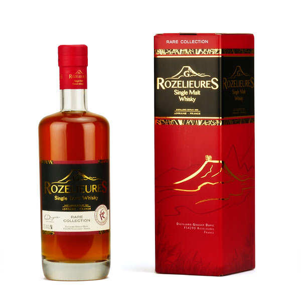Whisky Rozelieures single malt de Lorraine - Collection Rare 40%