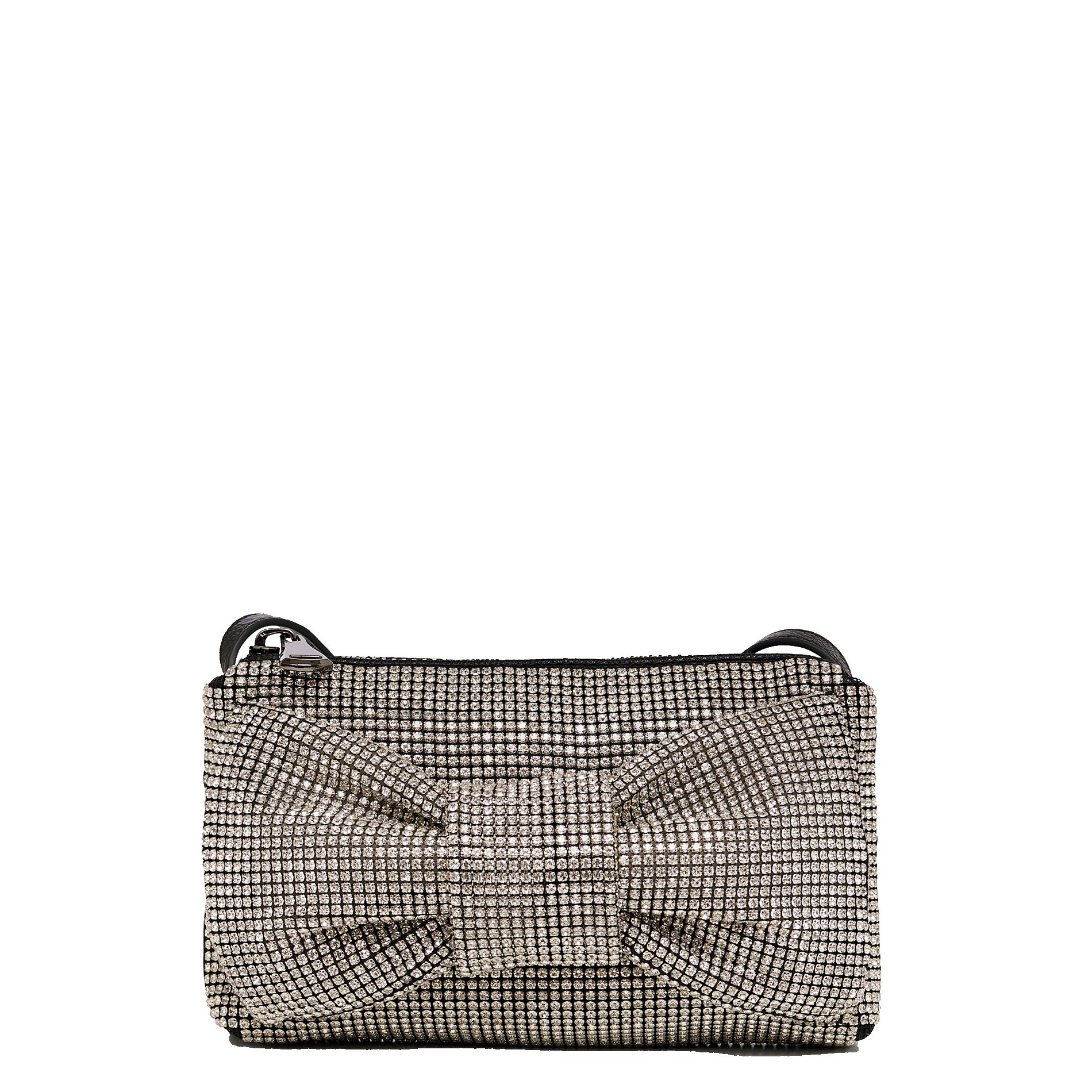 GILLO - Sac bandoulière à strass | Noir