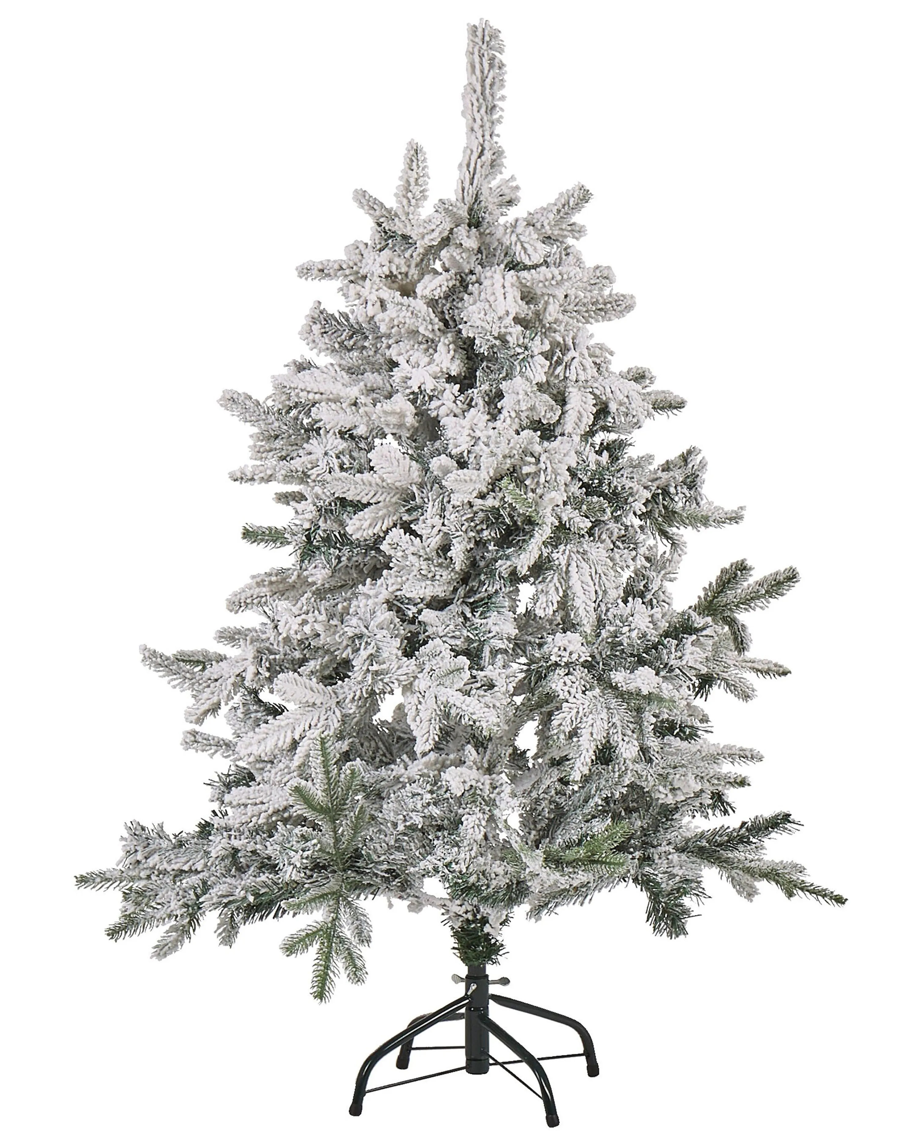 Besneeuwde kunstkerstboom TOMICHI 120 cm Wit
