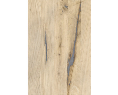 Gelamineerde eikenhouten lamellen in vintage stijl, doorlopend 1200x400x27 mm