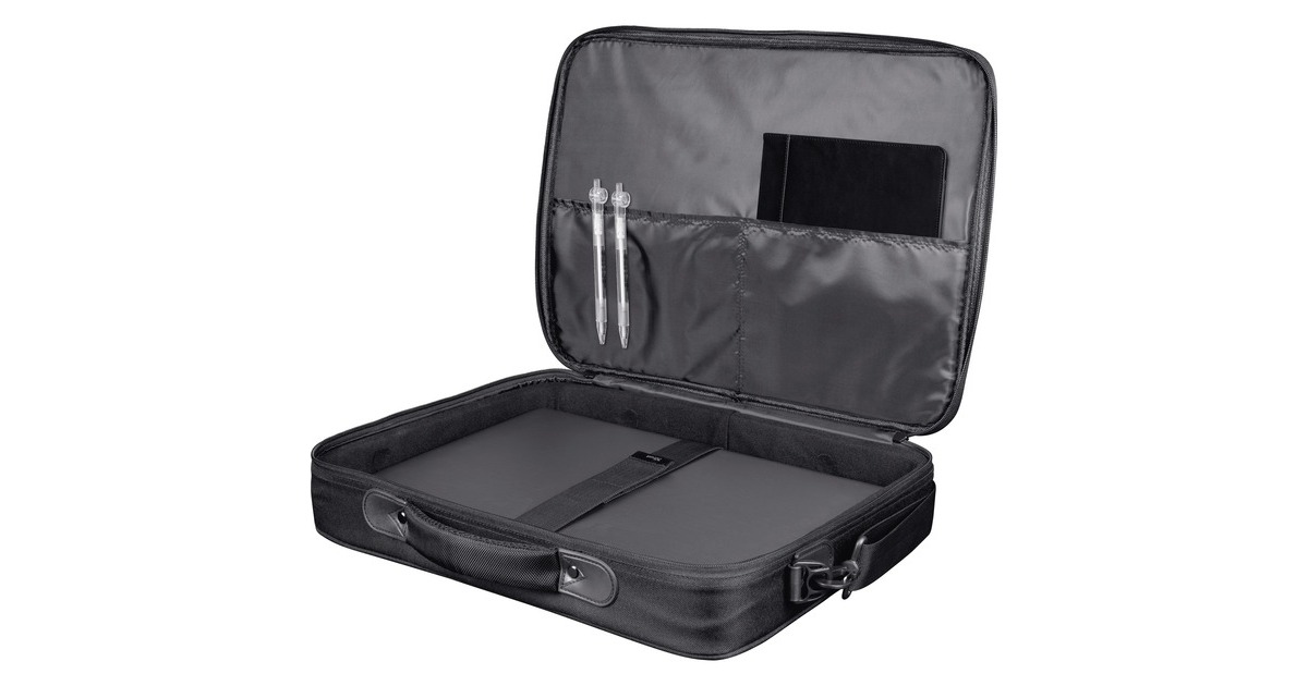 TrustAtlanta Gerecyclede laptoptas  (Zwart)