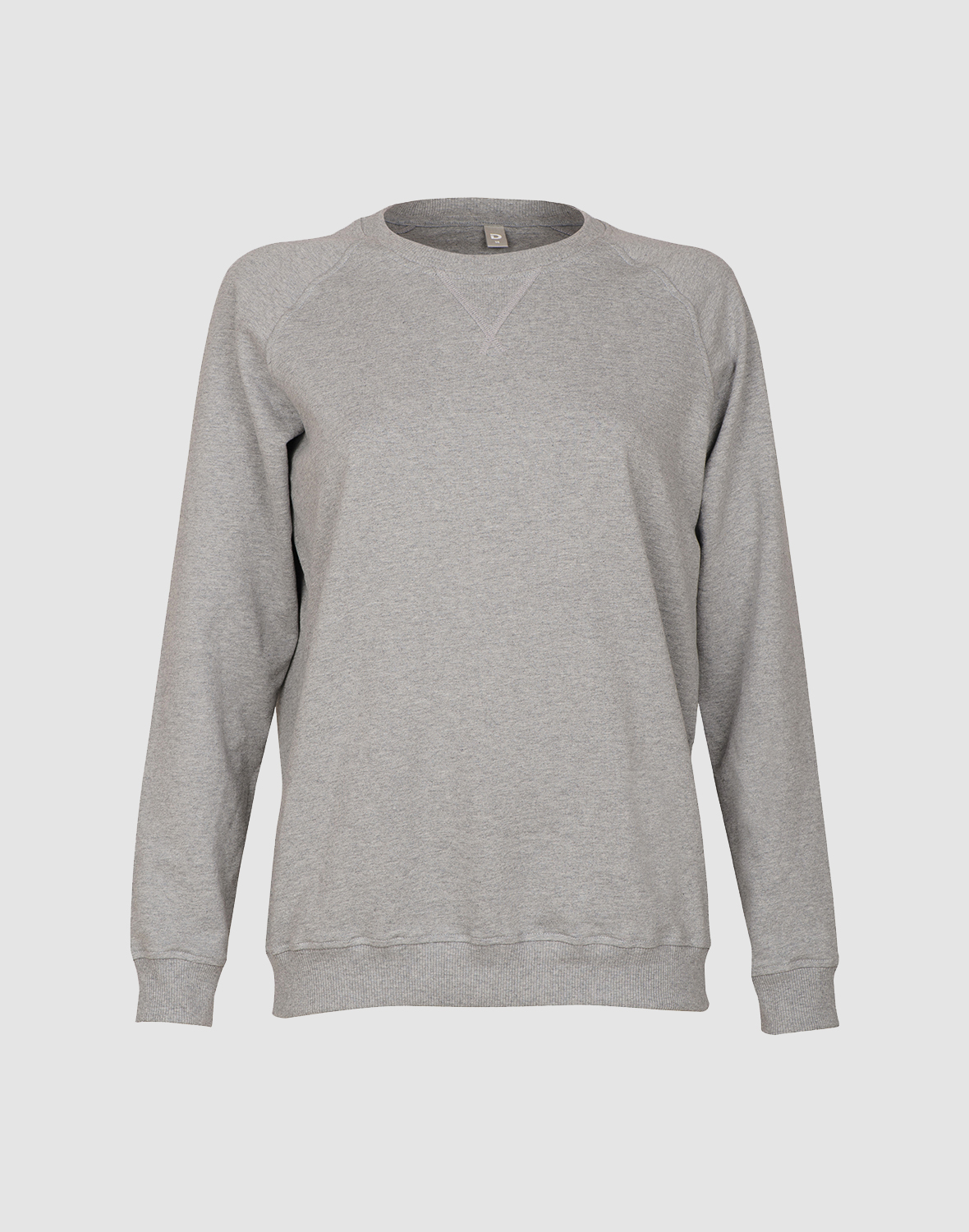 Sweater van katoen voor dames in Zwart