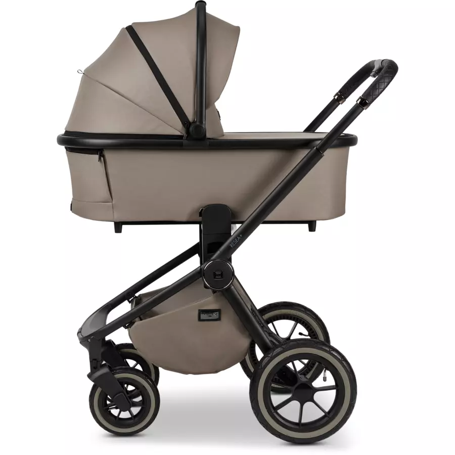MOON Kombikinderwagen Resea Edition+ mudblack matt