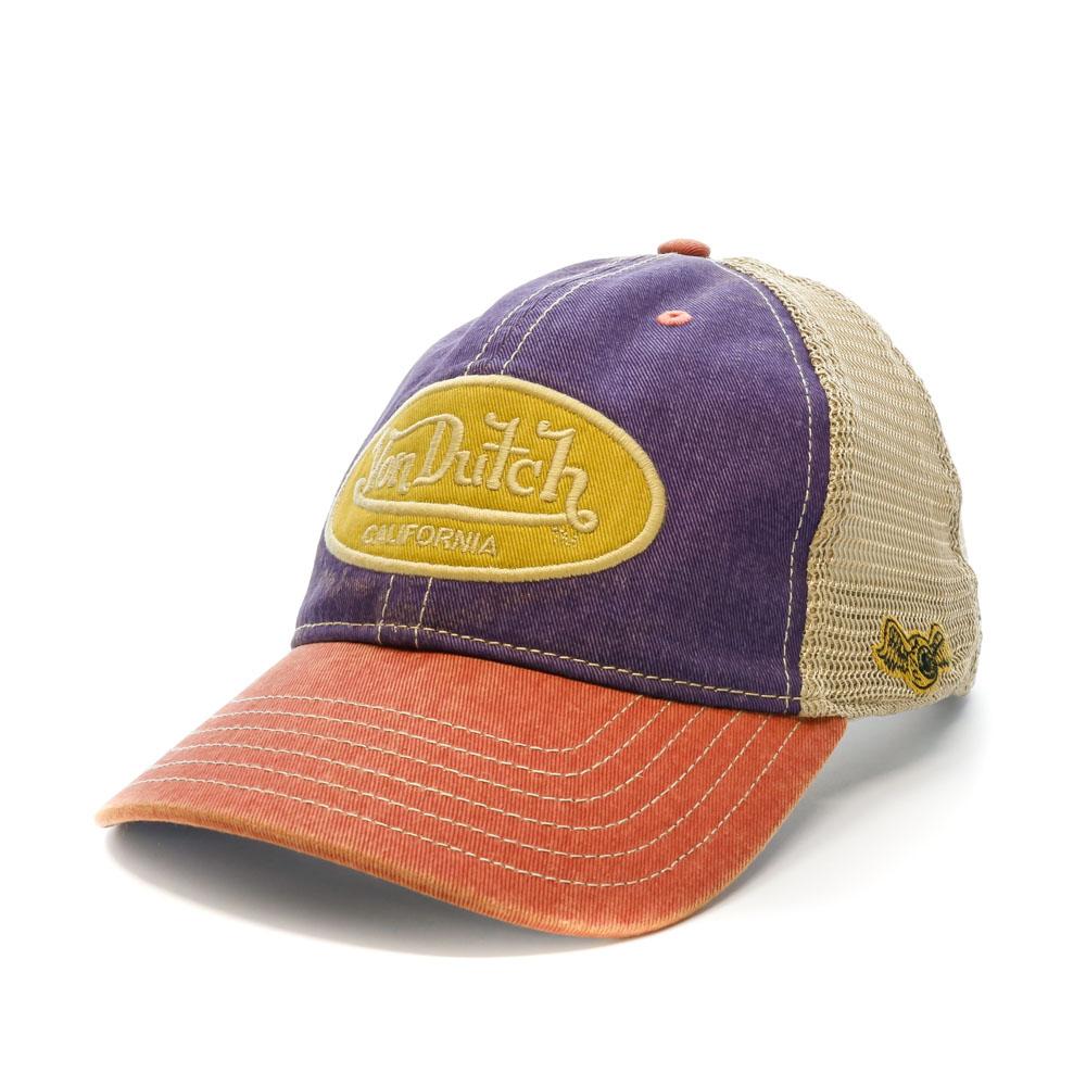 Von Dutch Casquette Beige/Violette Homme Von Dutch Mac 7
