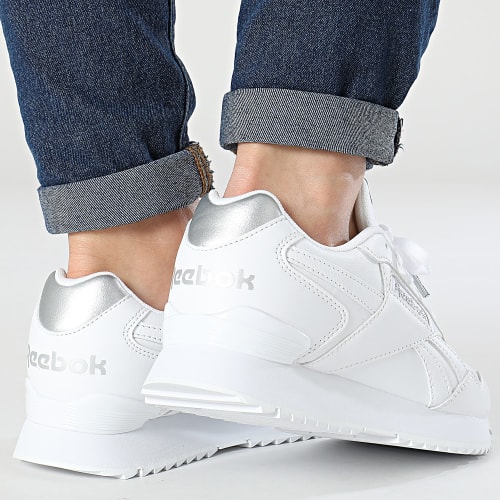 Baskets Femme Reebok Glide Ripple Clip 100069580 ID1963 Footwear White Silver Metallic