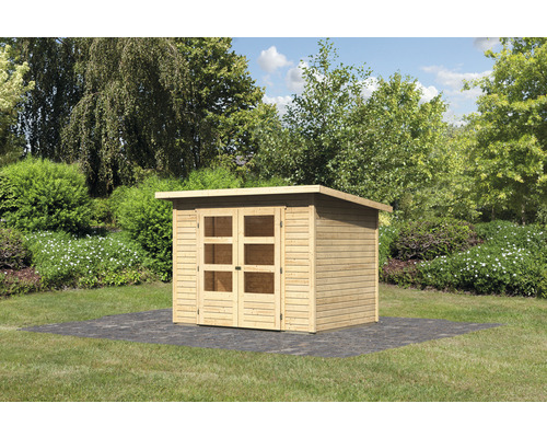 Expresshaus, Karibu Prompto 3 tuinhuis, 282 x 210 cm, naturel