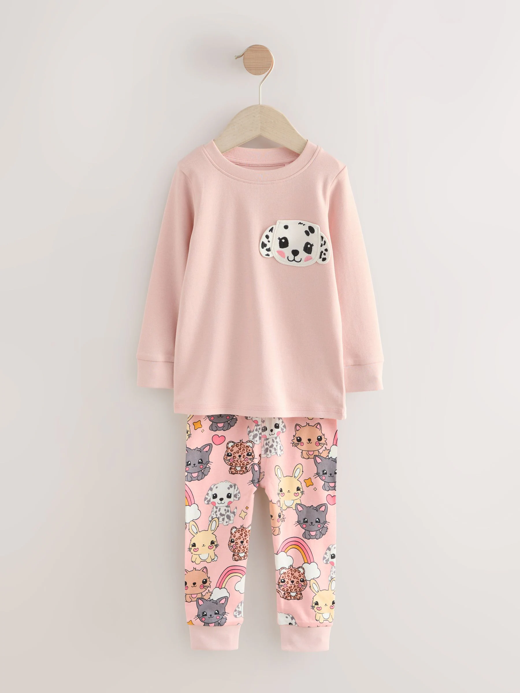 Pet Print - Verpakking van 3 knusse pyjama's (9 mnd-10 jr)