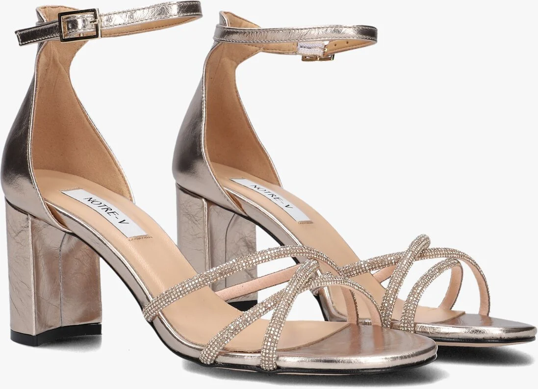 NOTRE-V gouden notre-v sandalen 2258