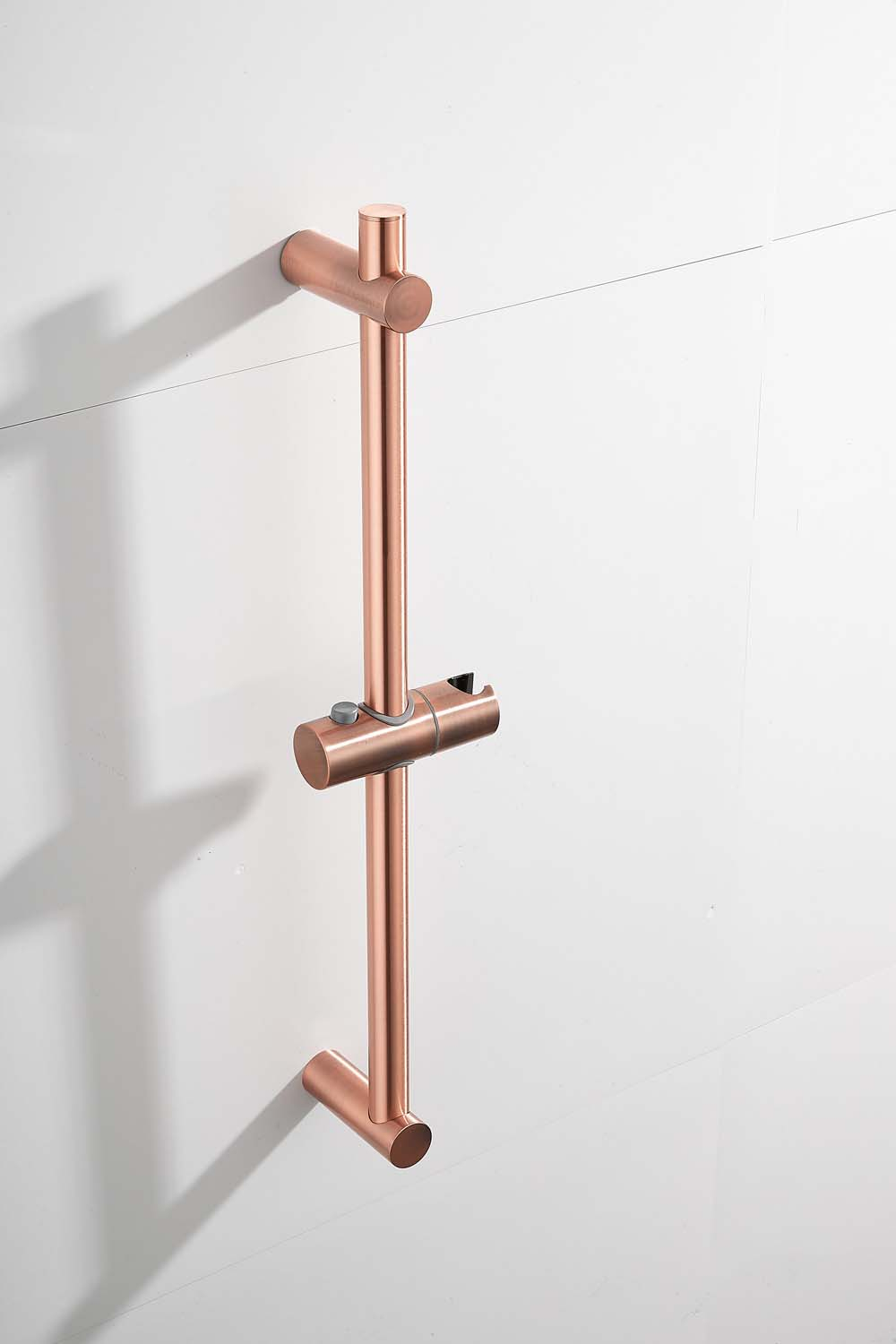 Saniclear Plus douche glijstang 60cm geborsteld koper