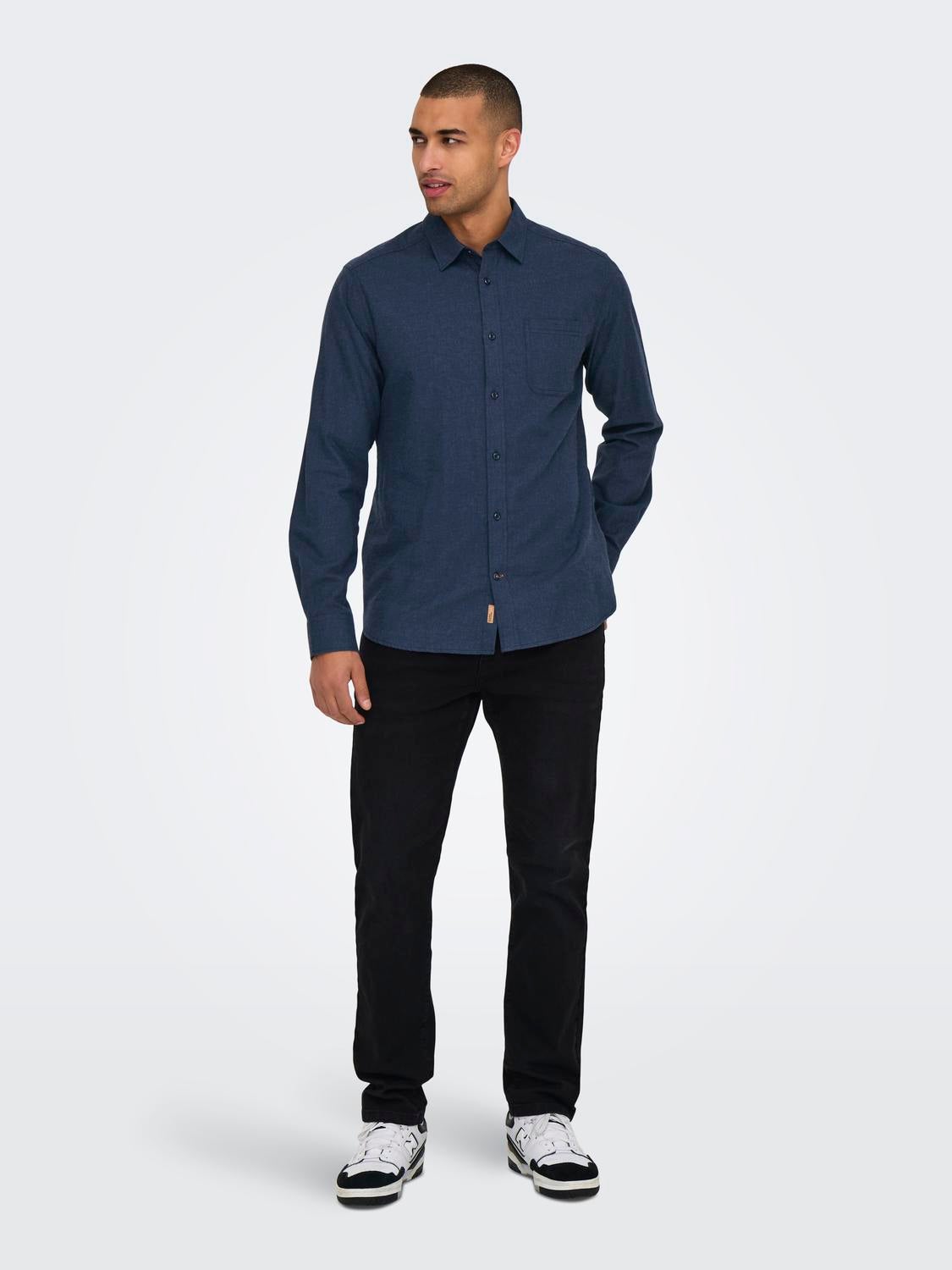 ONSROAD Hemd Navy Blazer