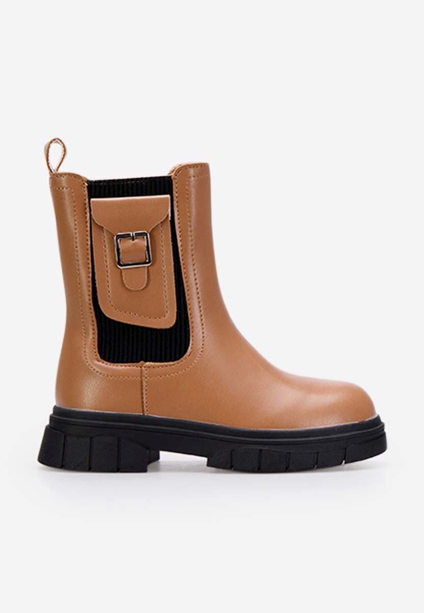 Bottines enfants brunes Cary A