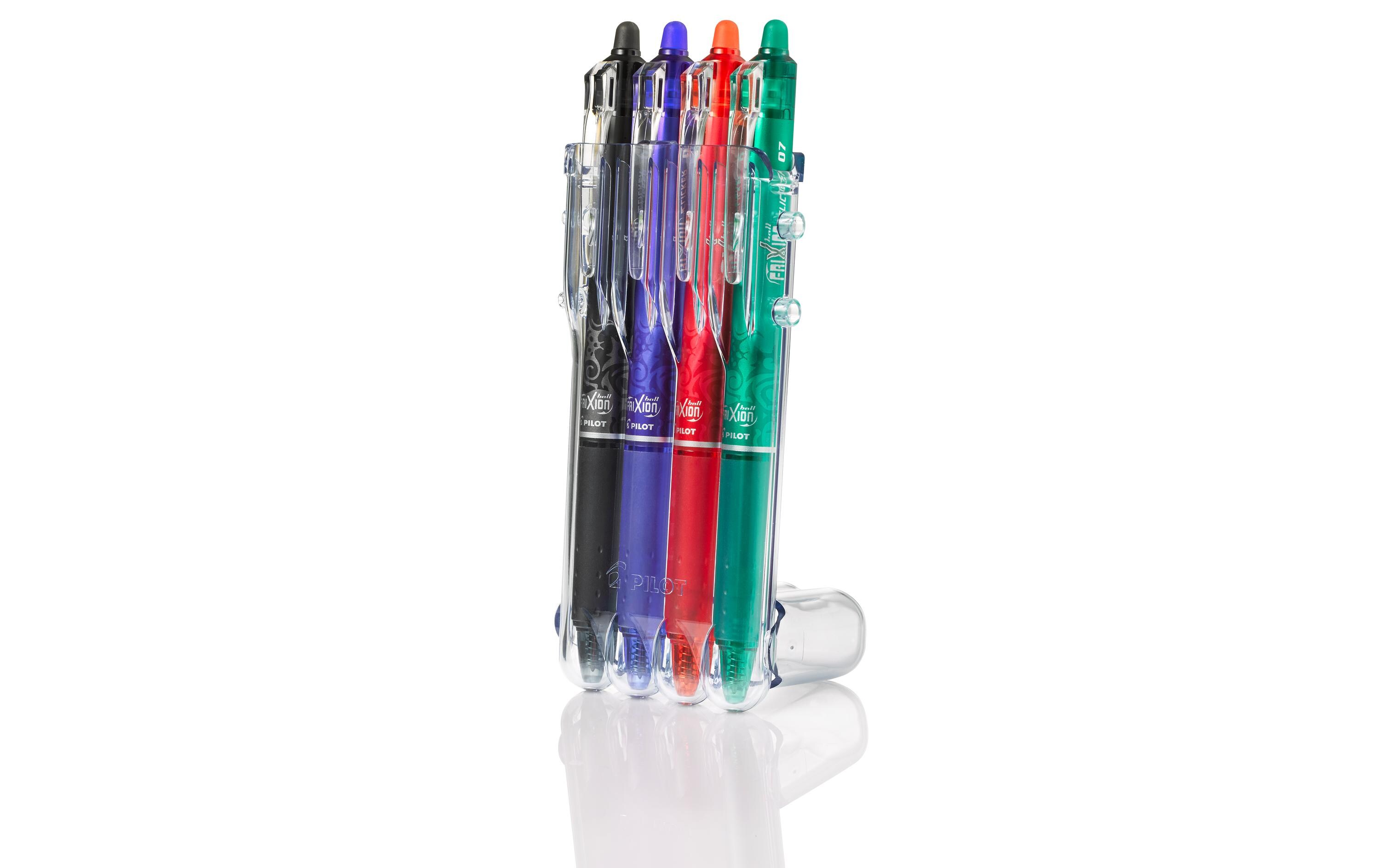 Rollerball FriXion Clicker Set 0.7 mm, Mehrfarbig, 4 StückTintenroller in 4 Farben