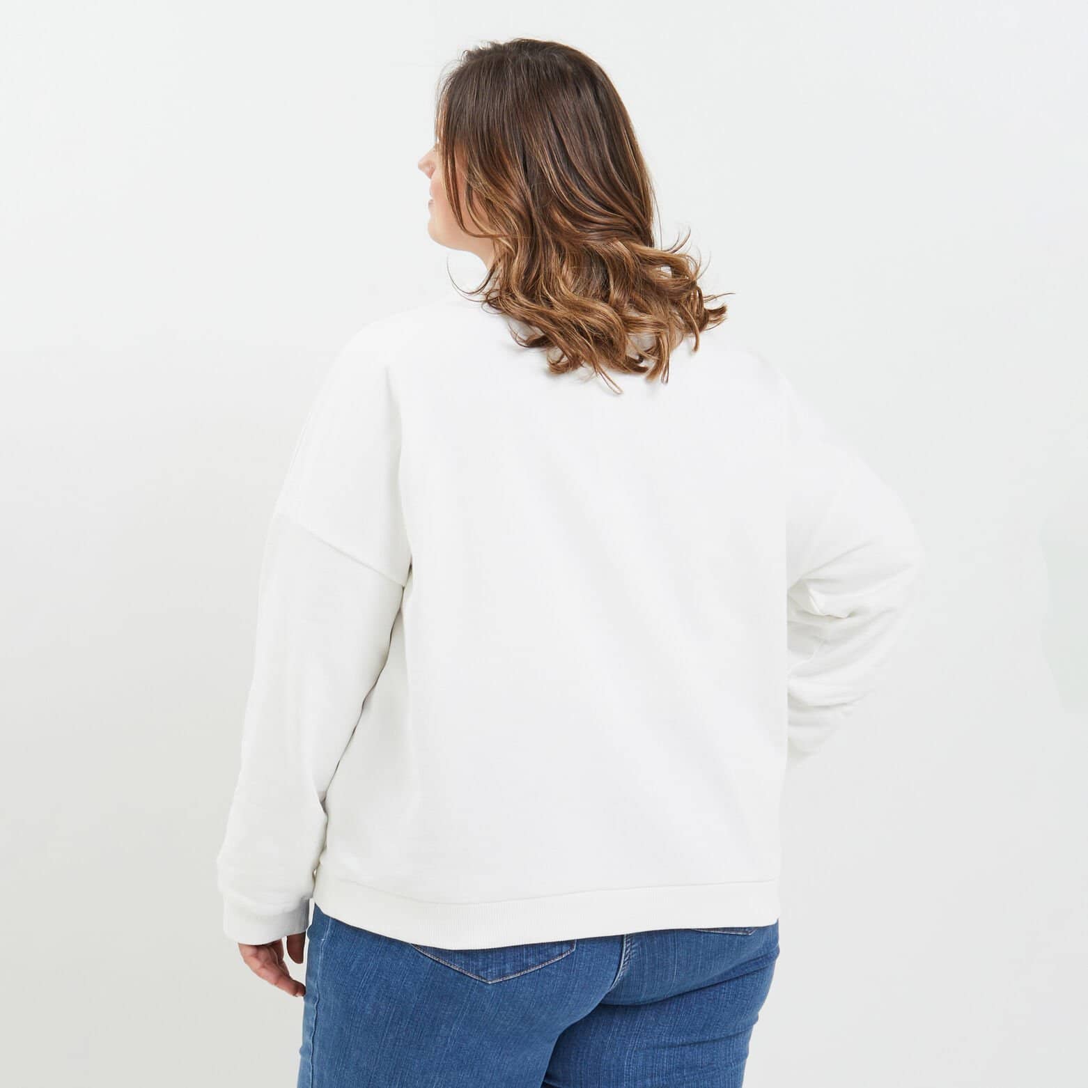 Sweat message femme