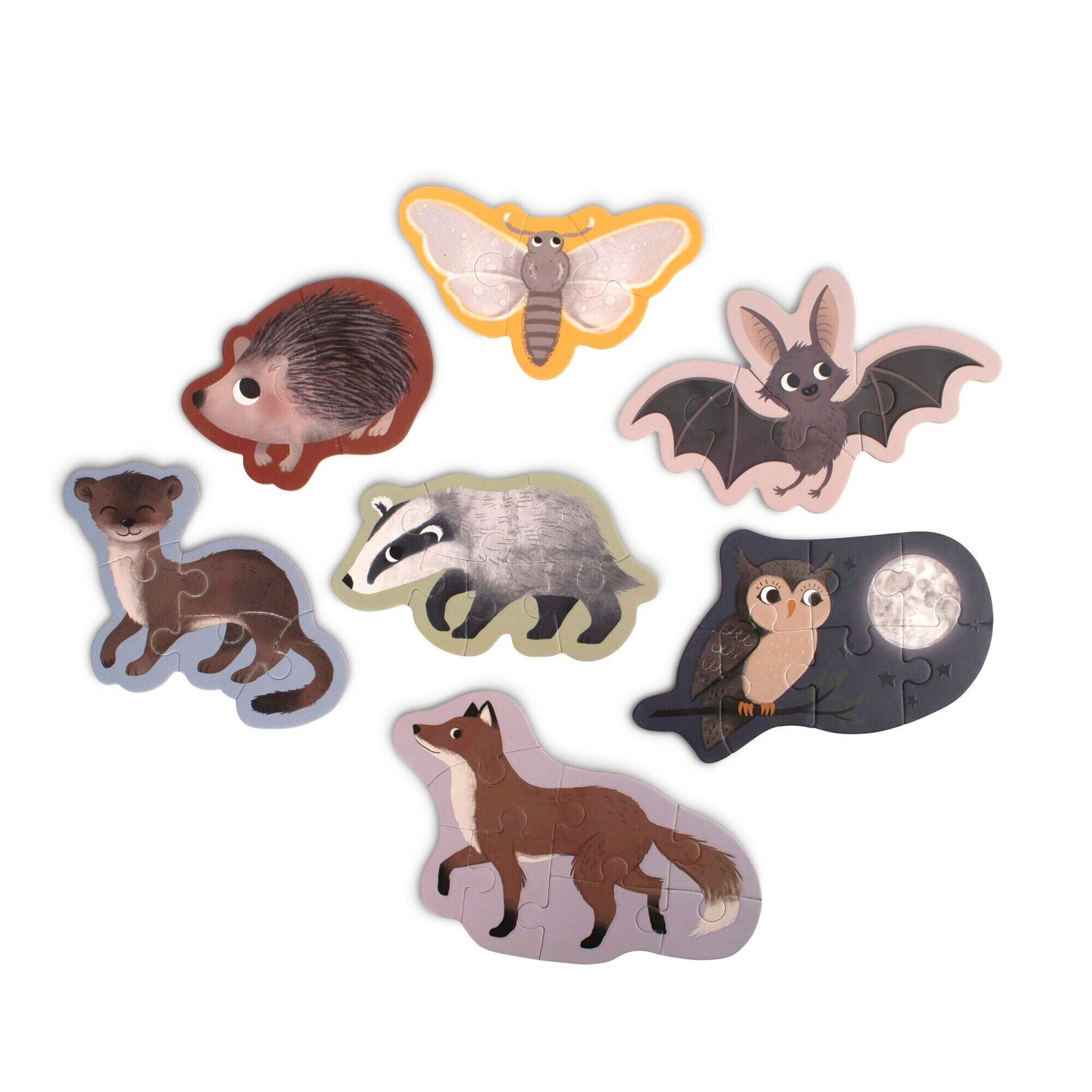 FILIBABBA Leuchtpuzzle - Forest friends