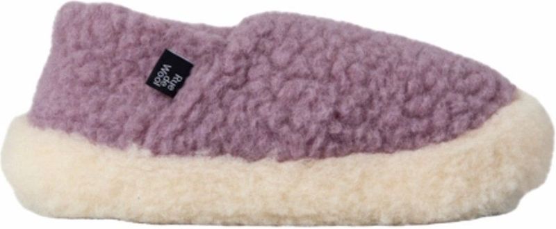 Rue de Wool - The Nordic V2 - Pantoffel - Lavender Lilac/Natural - 100% Wol